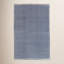 Tapis bleu marine et ivoire à motif de chevrons tissé à la main pour l'intérieur et l'extérieur Herringbone-16308082