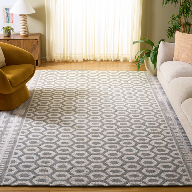 Helwart Hand Tufted Performance Rug, Rectangle 8' x 10'