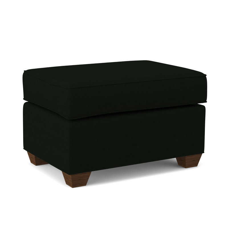 Repose-pieds standard de 27 po Clark, Noyer Montana, Noir Dorset