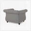 Fauteuil club capitonné