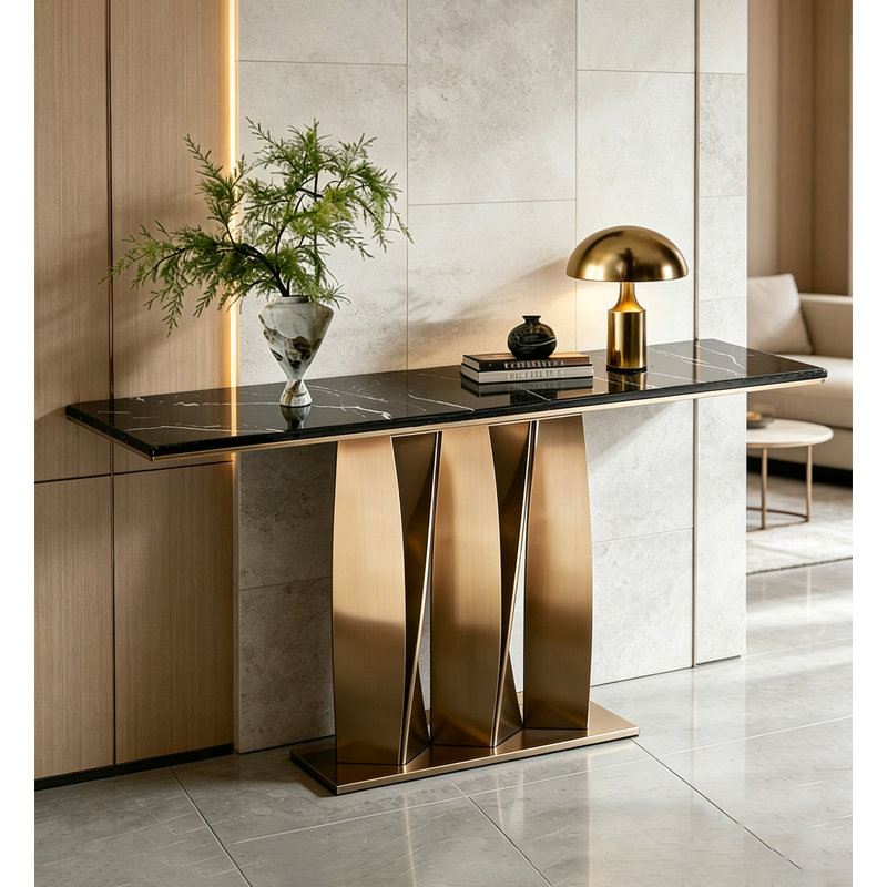 Table d'appoint contemporaine Contemporary, 31.5" H x 55.12" W x 13.78" D