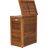 Moti Wood Laundry Hamper with Handles