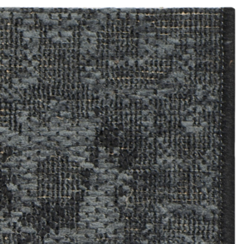 Tapis oriental noir / gris Chipp Ongar, Rectangle 8 pi x 11 pi