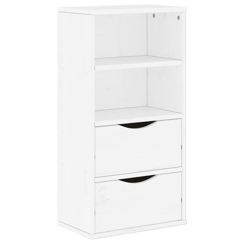 Syrenna Rectangle Accent Cabinet, White