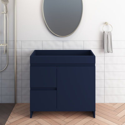 Cinnamon 36'' Single Bathroom Vanity Base Only