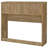 Chatmon 49-Inch Full Bookcase Headboard Mango-1946700531