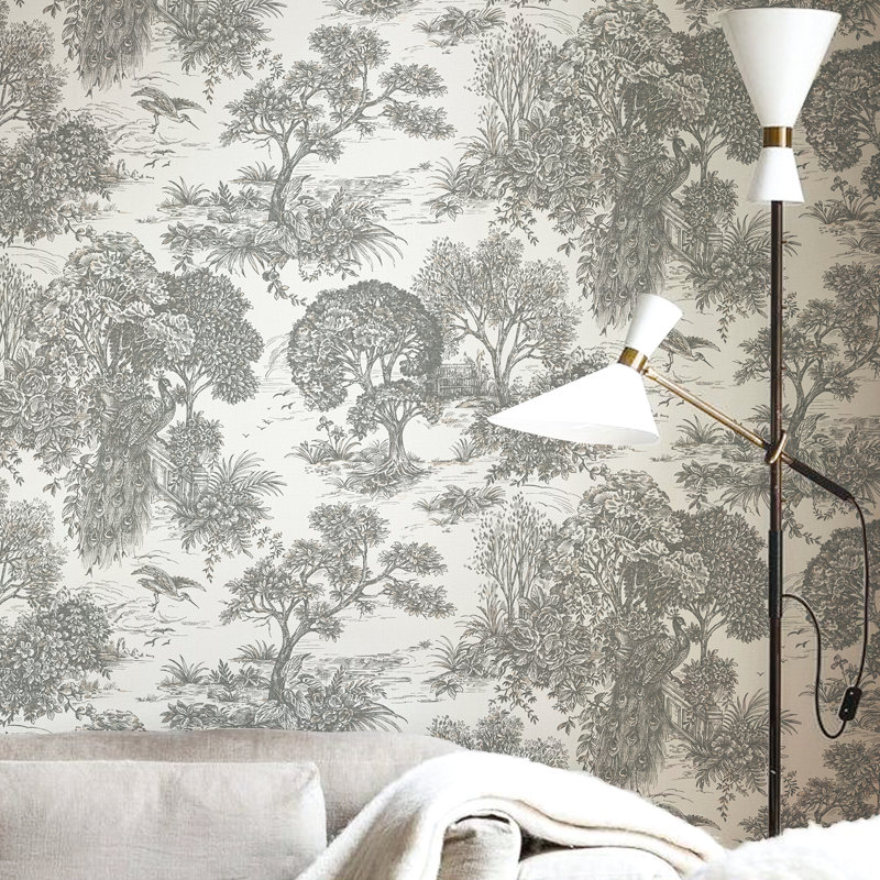 Rouleau de papier peint Classic Toile , Blanc