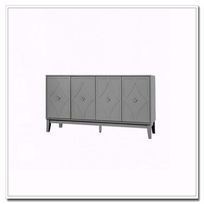 4 doors cabinet Vintage Storage Cabinet