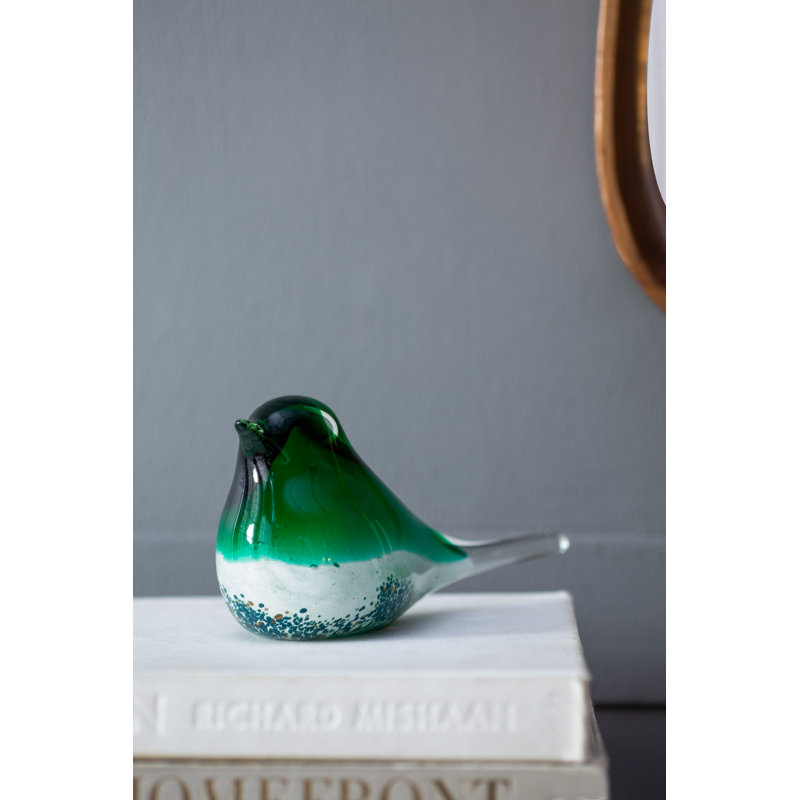 S/2 Suki Bird Figurines & Sculptures L:8x3x3.5" S:6.5x3x3.5"