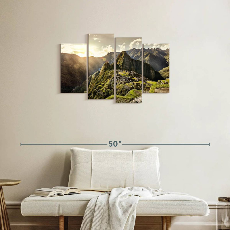 Lilie ancien Machu Picchu, H 22 po x l 36 po