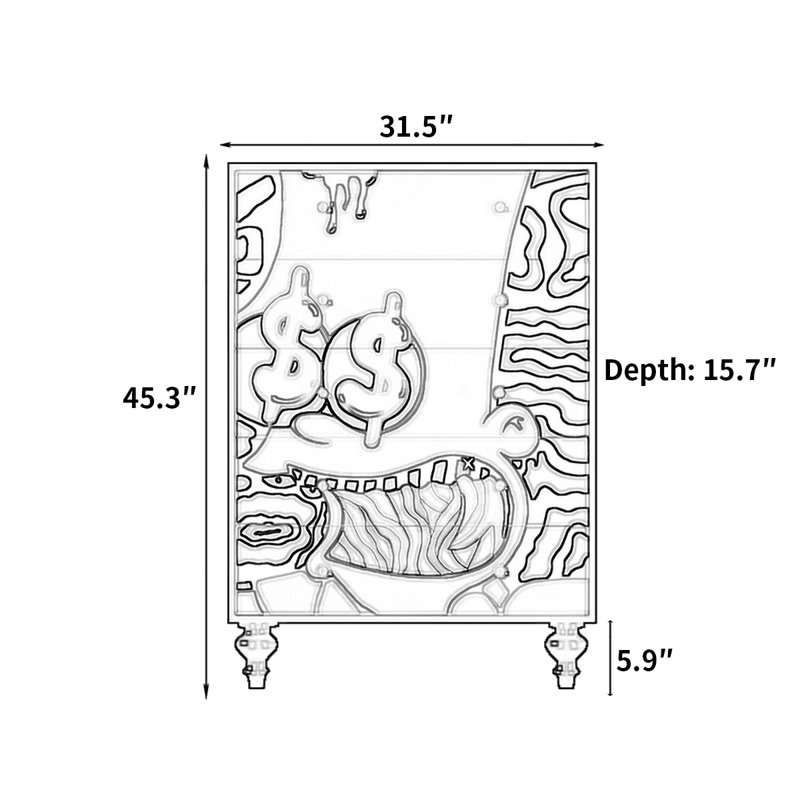 Armoire décorative Art Trend