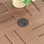Ensemble de patio 7 pièces comprenant une table carrée de 59 po, 4 chaises empilables et 2 bancs-509265851