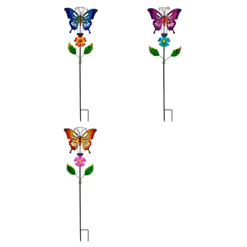Jauge de pluie papillon