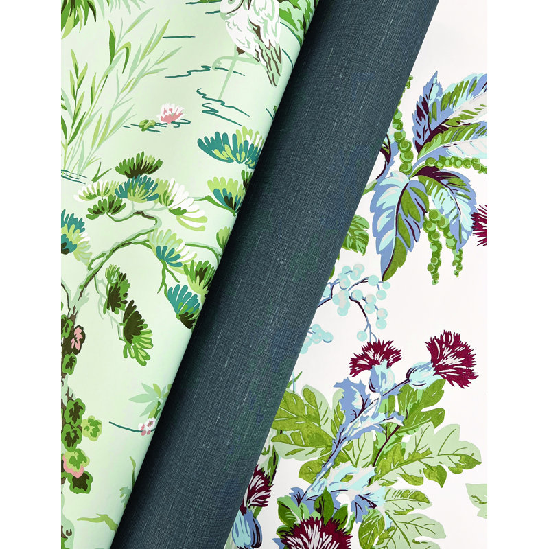 Papier peint Bridgewater, Menthe