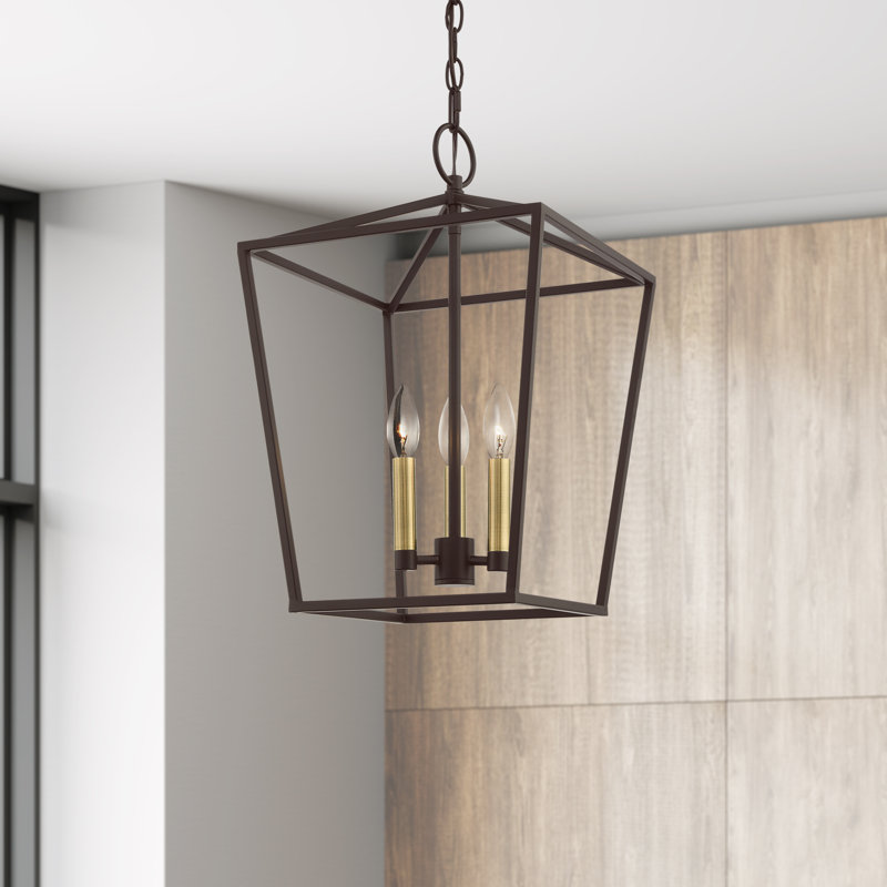 Howington 3 - Light Lantern Pendant, Bronze