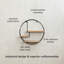 Elysant 3 Piece Circle Floating Shelf-47531984