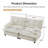 Modular Cloud Couch with Breathable Chenille Fabric