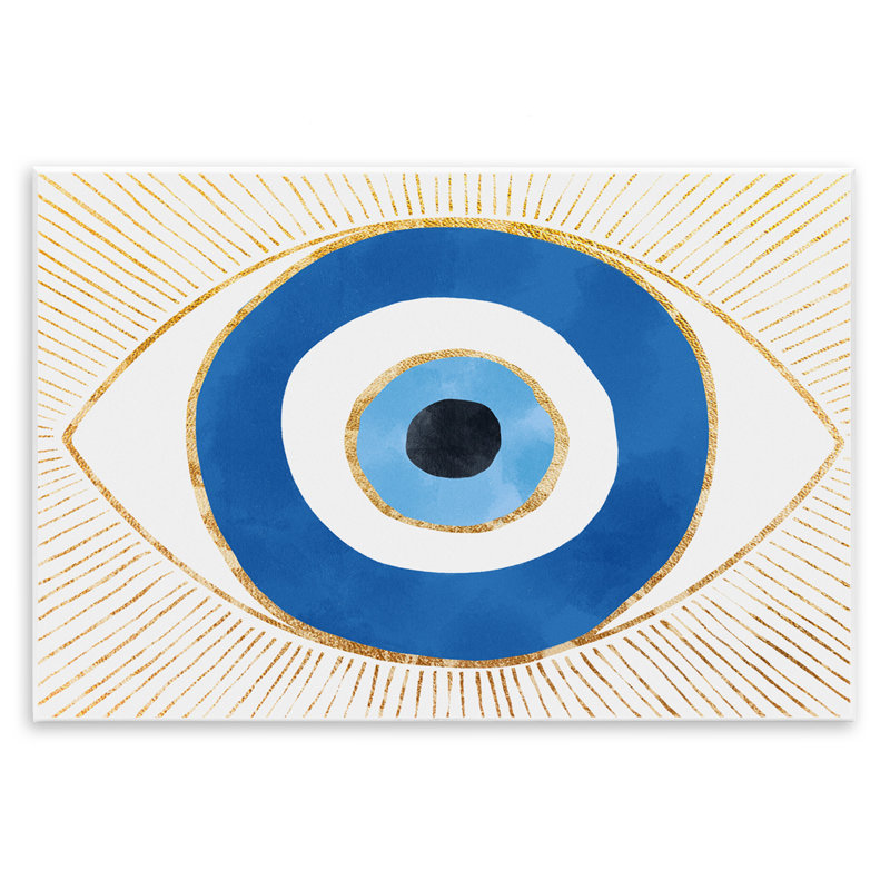 «Evil Eye Shape» par Ziwei Li, H 13 po x l 19 po x P 0,5 po