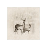 Misty Woods II Print by Guseul Park