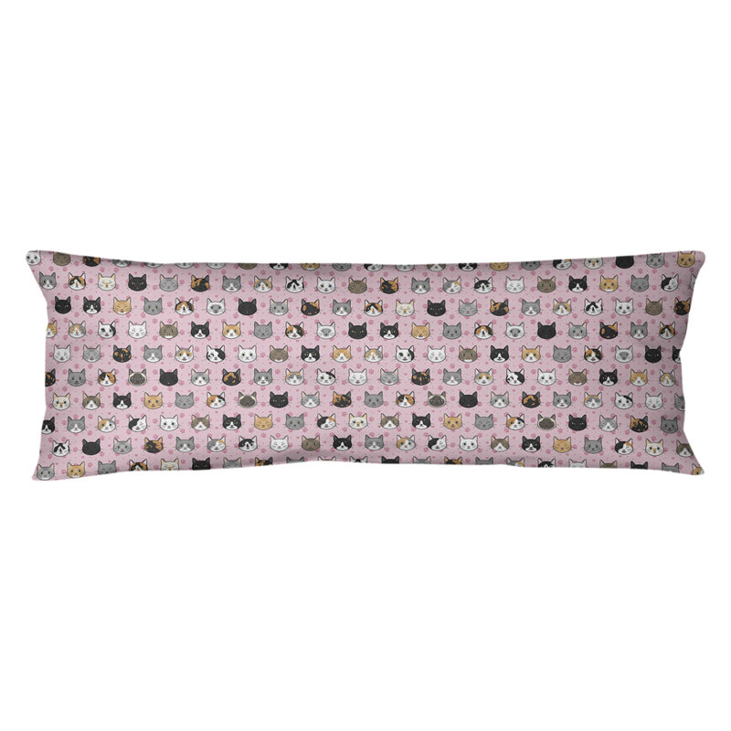 Katelyn Elizabeth Reversible Throw Pillow, Poly Fill, Plush Fleece, Pink