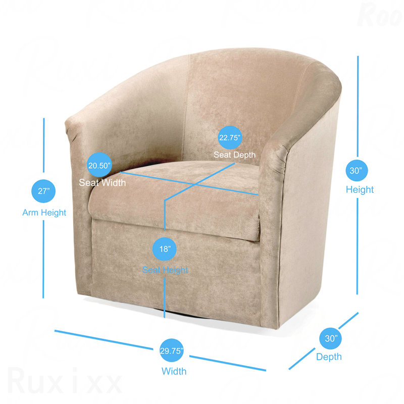 Fauteuil de fonction sable Sand For Cozy Living, Beige