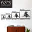 Inky Trees - Reproduction encadrée - Restickable-1880609518-1880609505