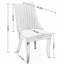 Chaises de salle à manger avec pieds incurvés en bois massif et tissu de rayonne luxueux, paire paire de chaises rembourrées 2 pièces, tissu, pieds attrayants, haut, Sw1847bg