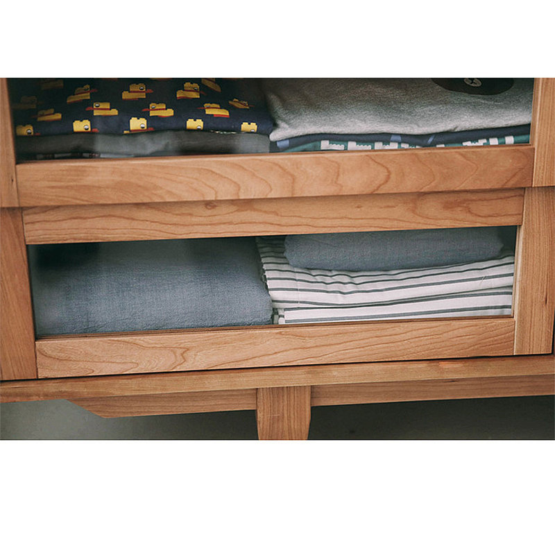 Transparent Storage Sideboard Display Cabinet