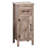 Kleankin Bathroom Floor Cabinet Storage Cupboard With Drawer And Adjustable Shelf