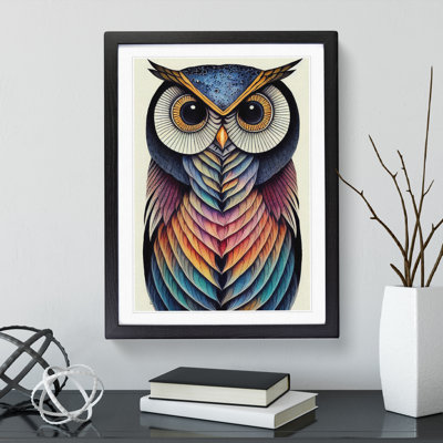 Intoxicating Owl - Wall Art