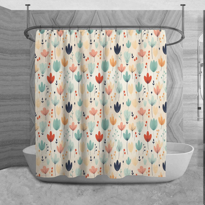 Rideau de douche Susitna, H 93 po x l 70 po