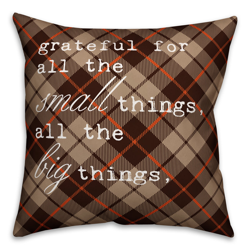  Coussin Grateful