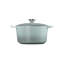 Le Creuset Signature Enaneled Cast Iron Deep Round Dutch Oven 6.5 Qt., Oyster