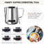 Belfry Kitchen Raisa Stainless Steel Pitcher Milk Frother