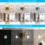 10-Light Dimmable Led Modern Ceiling Lamp With Remote Control-1713356140