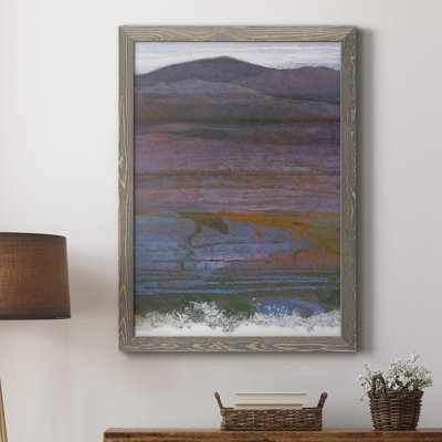 «Majestic Mountains II», peinture sur toile encadrée