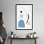 Reproduction d’art sur toile « Precision II blush version » par PI studio-349420515-349420531