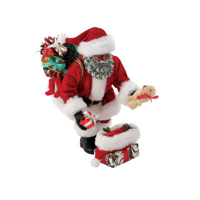 Ensemble de figurines de père Noël et de bébé possibles possibles Dreams Christmas Traditions 10,5 pouces