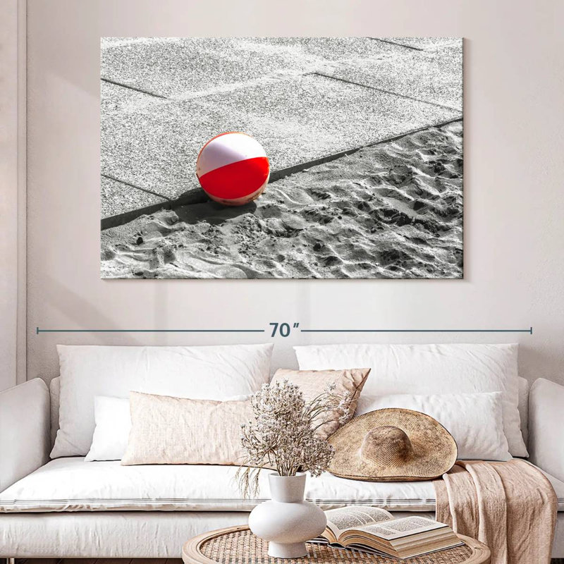 Ballon de plage Senne Pop, H 34 po x l 51 po