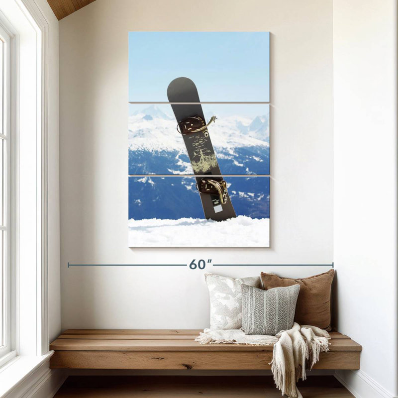 Snowboard Alvord dans la neige