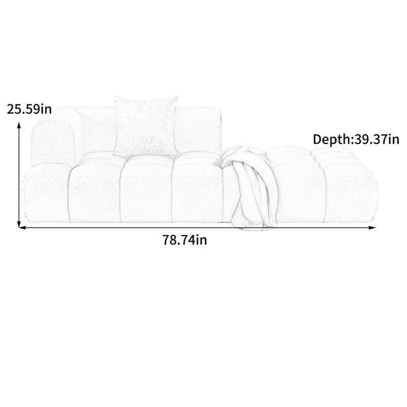 Fauteuil inclinable en similicuir de conception personnalisée, Left Hand Facing, Grey