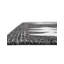 Tapis intérieur / extérieur en polypropylène géométrique tissé à la machine en noir / blanc-88509348