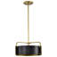 Luminaire suspendu tambour 3 lumières Marguriete-88590706