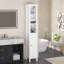 Armoire de rangement de 66,92 po de hauteur avec tablettes réglables