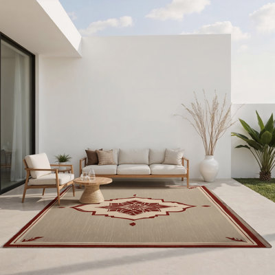 Tapis intérieur et extérieur Elemental Grid
