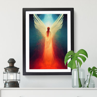 FRM-V0523-78X Angel Digital - Single Picture Frame Print
