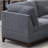Chenille Fabric Modular Sectional 9Pc Set Living Room Furniture Corner Sectional Couch 3X Corner Wedge 4X Armless Chairs And 2X Ottomans Tufted Back Exposed Wooden Base-1739323230