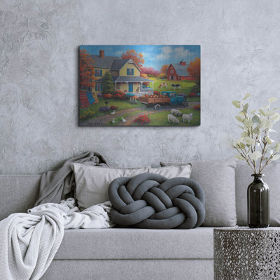 " Harvest Time On The Farm " by John Zaccheo