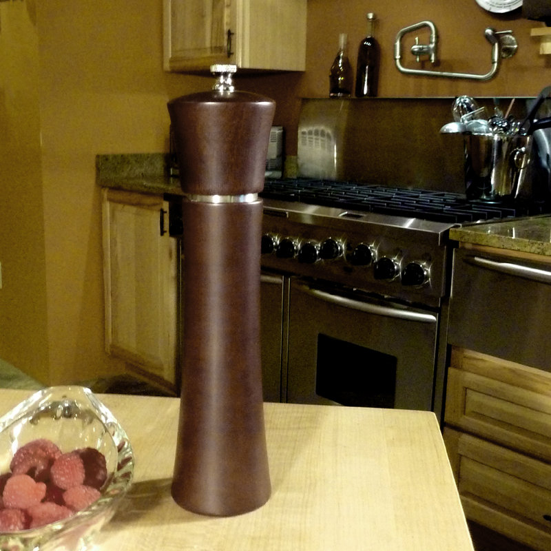 Chef Specialties Pueblo Pepper Mill, 11" H x 2.3" W x 2.8" D