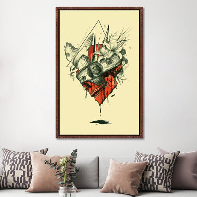 Blind by Nicebleed - Print on Canvas